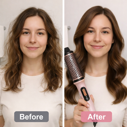 3-in-1 Ionic Thermal Brush for Smooth Hair & Volume